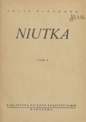 Okładka książki Niutka. Tom 2 Julia Piasecka