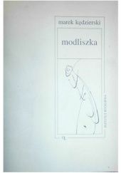 Okładka książki Modliszka Marek Kędzierski