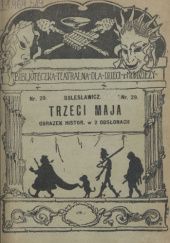 Okładka książki Trzeci maja. Obrazek historyczny w dwóch odsłonach Bolesław Eulenfeld