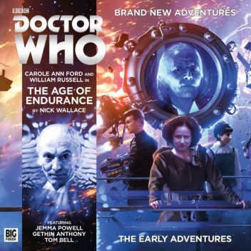 Okładki książek z cyklu Doctor Who - The Early Adventures Series 3