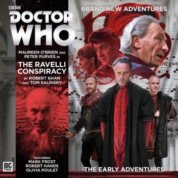Okładki książek z cyklu Doctor Who - The Early Adventures Series 3