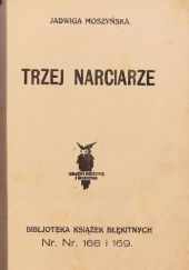 Okładka książki Trzej narciarze Jadwiga Moszyńska