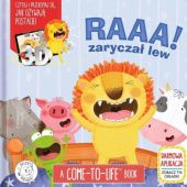 Okładka książki RAAA! zaryczał lew Joshua George, Sarah Lawrence