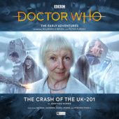 Okładka książki Doctor Who: The Crash of the UK-201 Jonathan Morris