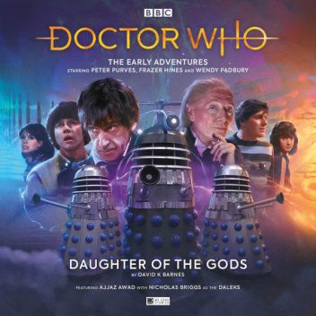 Okładki książek z cyklu Doctor Who - The Early Adventures Series 6