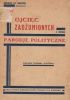 Okładka książki Ojciec zadżumionych i inne parodje polityczne Henryk Stanisław Harten