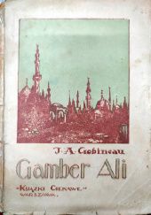Okładka książki Gamber Ali Joseph Arthur de Gobineau