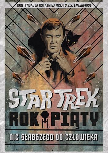 Okładki książek z cyklu Star Trek. Rok piąty.