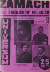 Okładka książki Akcja bezdańska (zamach 3 premjerów polskich) S. Lideczko
