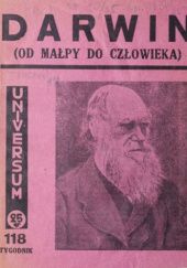 Okładka książki Darwin (od małpy do człowieka) Stanisław Szary