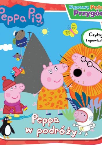 Okładki książek z cyklu Peppa Pig