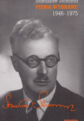 Okładka książki Pisma wybrane 1945-1975 Stanisław Stomma