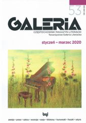 Okładka książki Galeria, nr 53 (styczeń-marzec 2020) Redakcja pisma Galeria