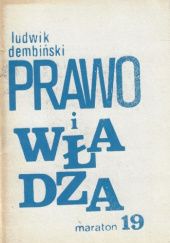 Okładka książki Prawo i władza Ludwik Dembiński