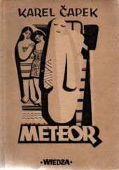 Okładka książki Meteor Karel Čapek