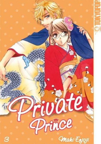 Okładki książek z cyklu Private Prince