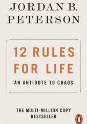 Okładka książki 12 Rules for Life Jordan Peterson