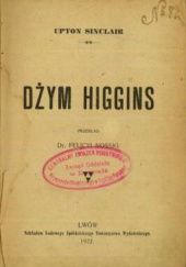 Okładka książki Dżym Higgins Upton Sinclair