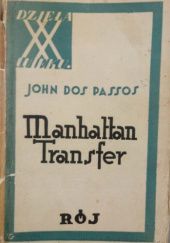 Okładka książki Manhattan Transfer John Dos Passos