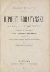 Hipolit Boratyński. Romans historyczny