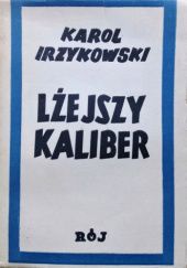 Okładka książki Lżejszy kaliber: Szkice, próby dna, aforyzmy Karol Irzykowski