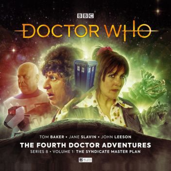 Okładki książek z cyklu Doctor Who - The Fourth Doctor Adventures Series 8