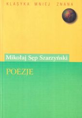 Okładka książki Poezje Mikołaj Sęp Szarzyński