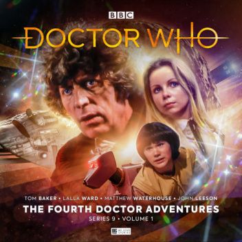 Okładki książek z cyklu Doctor Who - The Fourth Doctor Adventures Series 9