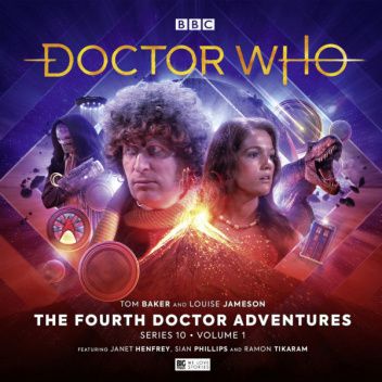 Okładki książek z cyklu Doctor Who - The Fourth Doctor Adventures Series 10
