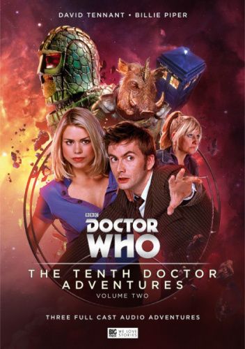 Okładki książek z cyklu The Tenth Doctor Adventures Volume 2