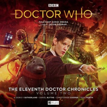 Okładki książek z cyklu Doctor Who - The Doctor Chronicles: The Eleventh Doctor