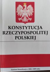 Okładka książki Konstytucja Rzeczypospolitej Polskiej Ustawodawca
