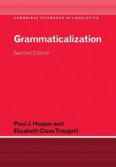 Okładka książki Grammaticalization Paul Hopper, Elizabeth Closs Traugott