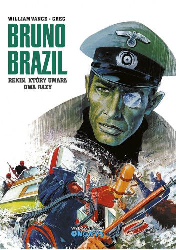 Okładki książek z cyklu Bruno Brazil