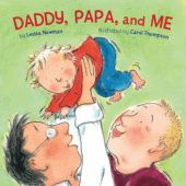 Okładka książki Daddy, Papa, and me Lesléa Newman