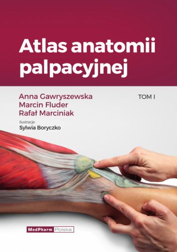 Okładki książek z serii Atlas Anatomii Palpacyjnej