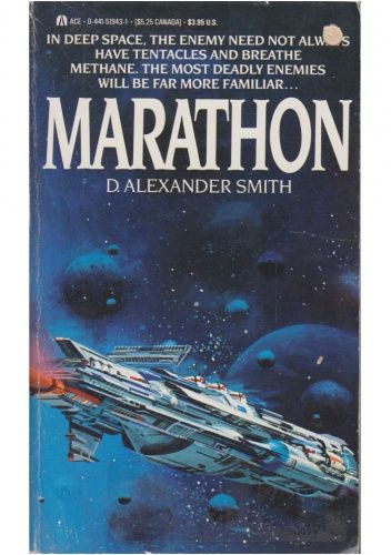 Okładki książek z cyklu Marathon