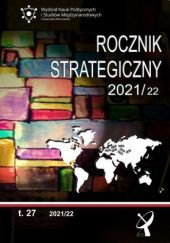 Okładka książki Rocznik Strategiczny 2021/22 Roman Kuźniar