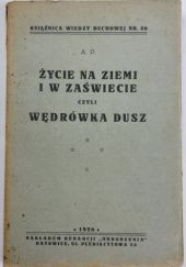 Okładka książki Życie na ziemi i w zaświecie czyli Wędrówka dusz Agnieszka Pilchowa