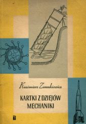 Okładka książki Kartki z dziejów mechaniki Kazimierz Zarankiewicz