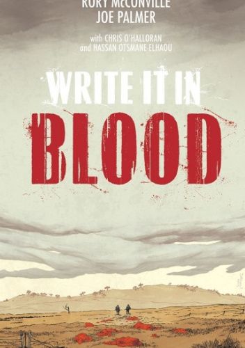 Okładki książek z cyklu Write it in blood