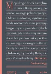 Okładka książki Siedem ksiąg. Pamiętniki z lat 1691-1719 Glikl z Hameln