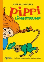 Okładka książki Pippi Långstrump (po ślōnsku) Astrid Lindgren