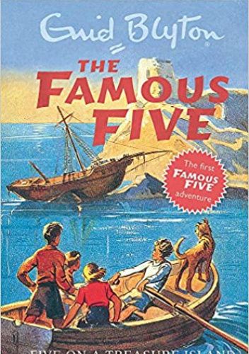 Okładki książek z cyklu Famous Five