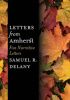 Okładka książki Letters from Amherst. Five Narrative Letters Samuel R. Delany
