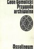 Okładka książki Przygoda archiwalna Leon Gomolicki