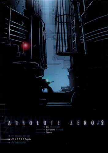 Okładki książek z cyklu Absolute Zero