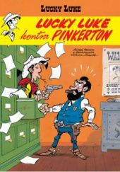 Okładka książki Lucky Luke kontra Pinkerton Achdé, Tonino Benacquiste, Daniel Pennac