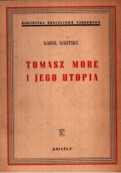 Okładka książki Tomasz More i jego "Utopia" Karol Kautsky