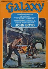 Okładka książki Galaxy Magazine, 1973/03-04 John Boyd, A. Bertram Chandler, J. B. Clarke, Frank Herbert, Colin Kapp, Theodore Sturgeon, William Walling
